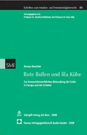 Baechler |  Rote Bullen und lila Kühe | Buch |  Sack Fachmedien
