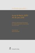Mosimann / Schönenberger |  Kunst & Recht 2019 / Art & Law 2019 | Buch |  Sack Fachmedien