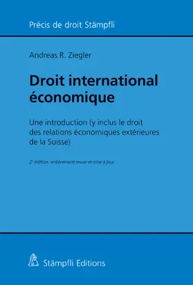 Ziegler |  Droit international économique | eBook | Sack Fachmedien