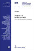 Wyler |  Panorama III en droit du travail | eBook | Sack Fachmedien