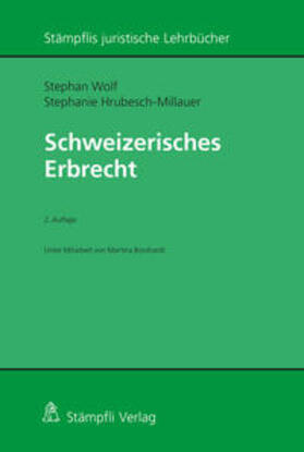 Wolf / Hrubesch-Millauer |  Wolf, S: Schweizerisches Erbrecht | Buch |  Sack Fachmedien
