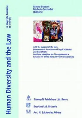 Bussani / Graziadei |  Human Diversity and the Law. La diversité humaine et le droit | Buch |  Sack Fachmedien