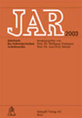 Portmann / Stöckli / Rehbinder |  JAR. Jahrbuch des schweizerischen Arbeitsrechts | Buch |  Sack Fachmedien