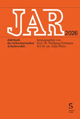 Portmann / Meier |  JAR 2026 | Buch |  Sack Fachmedien