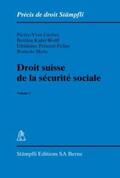 Greber / Kahil-Wolff / Frésard-Fellay |  Droit suisse de la sécurité sociale. Vol.1 | Buch |  Sack Fachmedien