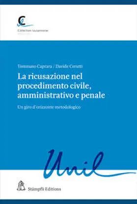Caprara / Cerutti |  La ricusazione | Buch |  Sack Fachmedien