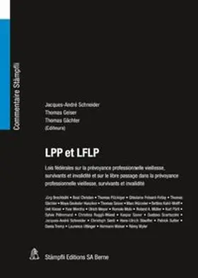 Schneider / Geiser / Gächter |  LPP et LFLP | Buch |  Sack Fachmedien