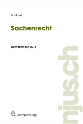 Fasel |  Sachenrecht | Buch |  Sack Fachmedien