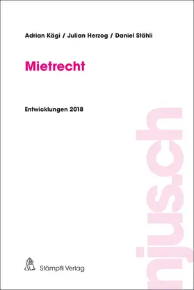 Kägi / Herzog / Stähli |  Mietrecht | Buch |  Sack Fachmedien