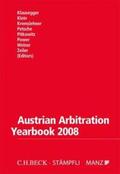 Klausegger / Klein / Kremslehner |  Austrian Arbitration Yearbook 2008 | Buch |  Sack Fachmedien