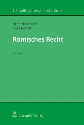 Honsell / Fargnoli |  Römisches Recht | eBook | Sack Fachmedien