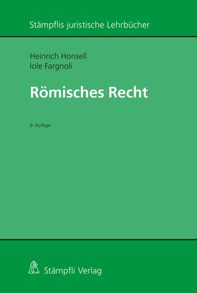 Honsell / Fargnoli | Römisches Recht | E-Book | sack.de