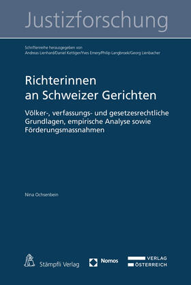 Ochsenbein | Richterinnen an Schweizer Gerichten | Buch | 978-3-7272-2844-5 | sack.de