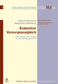 Baumann / Lauterburg |  Evaluation Vorsorgeausgleich | Buch |  Sack Fachmedien