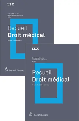 Guillet-Dauphiné / de Chedid |  Recueil Droit médical | Buch |  Sack Fachmedien