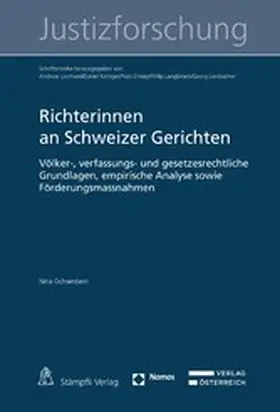 Ochsenbein |  Richterinnen an Schweizer Gerichten | eBook | Sack Fachmedien