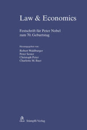 Waldburger / Sester / Peter | Law & Economics | Buch | 978-3-7272-2971-8 | sack.de