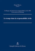 Werro / Chappuis / Brulhart |  Le temps dans la responsabilité civile | Buch |  Sack Fachmedien