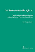 Siegenthaler |  Das Personenstandsregister | Buch |  Sack Fachmedien