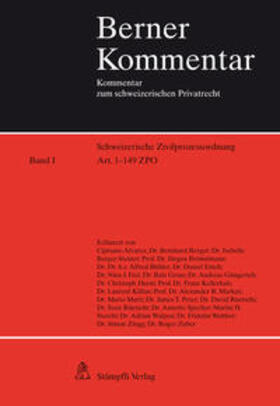 Cipriano / Berger-Steiner / Gross | Schweizerische Zivilprozessordnung (Art. 1-352) | Buch | 978-3-7272-3363-0 | sack.de