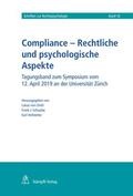 von Orelli / Rehbinder / Schwabe |  Compliance - Rechtliche und psychologische Aspekte | eBook | Sack Fachmedien