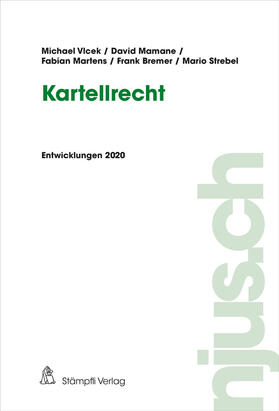 Vlcek / Mamane / Martens | Kartellrecht | Buch | 978-3-7272-3562-7 | sack.de