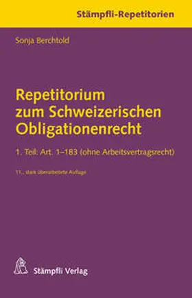 Berchtold |  Repetitorium zum Schweizerischen Obligationenrecht | Buch |  Sack Fachmedien