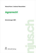 Norer / Wasserfallen |  Agrarrecht | Buch |  Sack Fachmedien