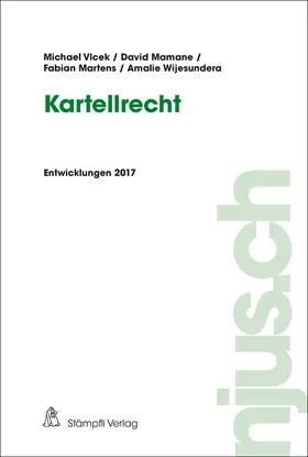 Vlcek / Mamane / Martens |  Kartellrecht | Buch |  Sack Fachmedien