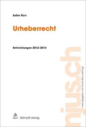 Rizvi |  Urheberrecht | eBook | Sack Fachmedien