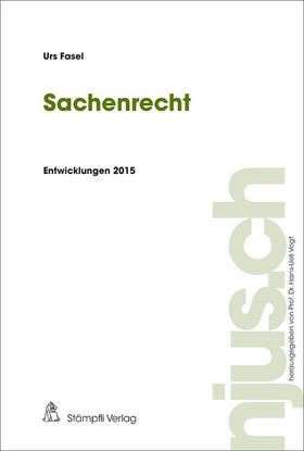Vogt / Fasel | Sachenrecht | E-Book | sack.de