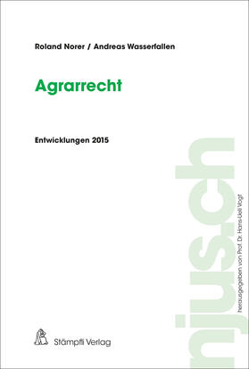 Vogt / Norer / Wasserfallen | Agrarrecht | E-Book | sack.de