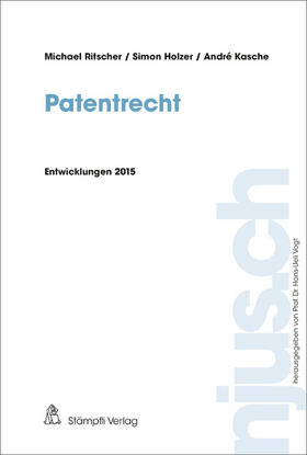 Vogt / Ritscher / Holzer | Patentrecht | E-Book | sack.de