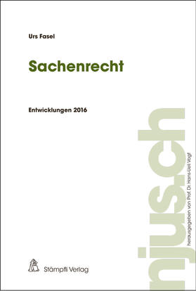 Fasel / Vogt | Sachenrecht | E-Book | sack.de