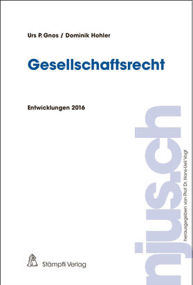 Gnos / Hohler / Vogt | Gesellschaftsrecht | E-Book | sack.de