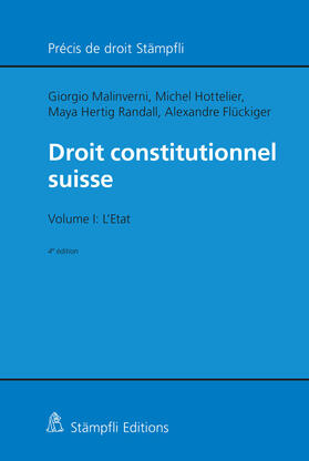 Malinverni / Hottelier / Flückiger | Droit constitutionnel suisse | Buch | 978-3-7272-4620-3 | sack.de
