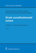 Malinverni / Hottelier / Flückiger |  Droit constitutionnel suisse | Buch |  Sack Fachmedien