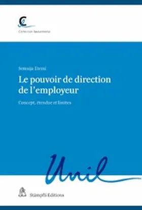 Etemi |  Le pouvoir de direction de l’employeur | eBook | Sack Fachmedien