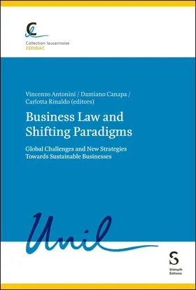 Canapa / Antonini / Rinaldo |  Business Law and Shifting Paradigms | Buch |  Sack Fachmedien