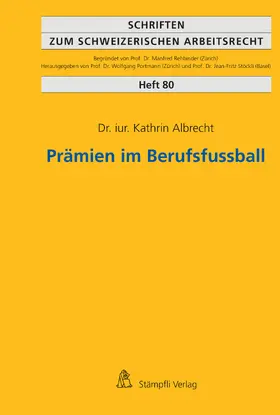 Albrecht |  Prämien im Berufsfussball | eBook | Sack Fachmedien