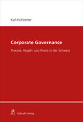 Hofstetter |  Corporate Governance | Buch |  Sack Fachmedien