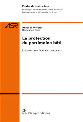 Wiedler |  La protection du patrimoine bâti | Buch |  Sack Fachmedien