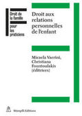 Vaerini / Fountoulakis |  Droit aux relations personnelles de l'enfant | eBook | Sack Fachmedien