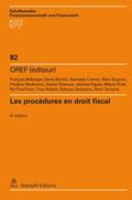 OREF / Bellanger / Berdoz |  Les procédures en droit fiscal | eBook | Sack Fachmedien
