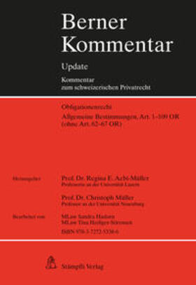 Aebi-Müller / Müller | Berner Kommentar / Allgemeine Bestimmungen, Art. 1-109 OR (ohne Art. 62-67 OR), 8. Ergänzungslieferung | Loseblattwerk | sack.de