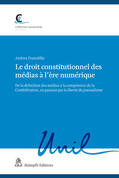 Frattolillo |  Le droit constitutionnel des médias à l’ère numérique | Buch |  Sack Fachmedien