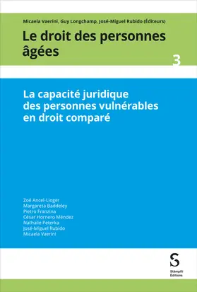 Vaerini / Longchamp / Rubido |  La capacité juridique des personnes vulnérables en droit comparé | Buch |  Sack Fachmedien