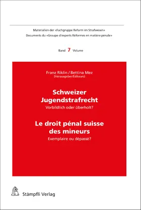 Bettina / Franz | Schweizer Jugendstrafrecht / Le droit pénal des mineurs | E-Book | sack.de