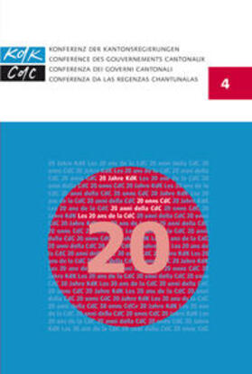 Hänni / Belser / Waldmann | 20 Jahre KdK Les 20 ans de la CdC 20 anni della CdC 20 onns CdC | Buch | 978-3-7272-5983-8 | sack.de
