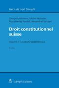Malinverni / Hottelier / Hertig |  Droit constitutionnel suisse | eBook | Sack Fachmedien